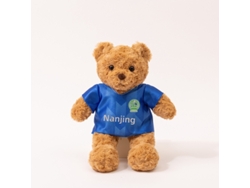 Urso de Pelúcia Suchao com Camisa de Futebol Ursinho Teddy de Decoração Shisan Taibao CHABERLU