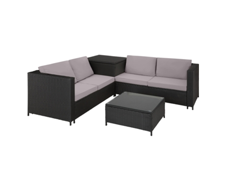 Set TECTAKE Rattan Siena