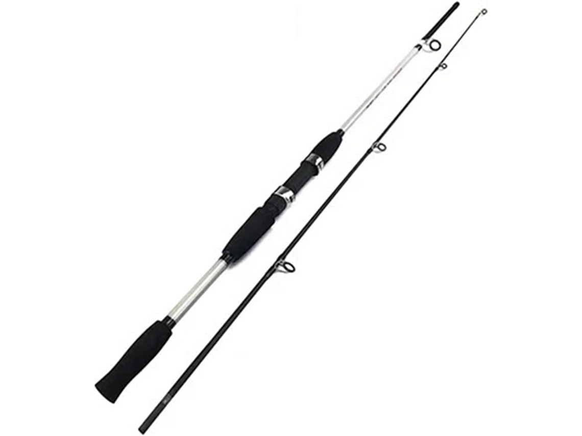 Caña De Pescar Carbono 2 Secciones Para Spinning Y Casting, 1,5 M/1,8 M, Peso Del Cebo: 3-21 G, 1,8 M