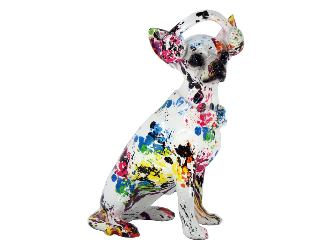 Figura Decorativa DRW (Resina - Multicolor)