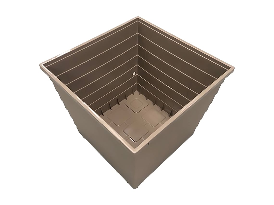 Vaso De Flores Autoirrigável Waterups Para Exterior - Bege