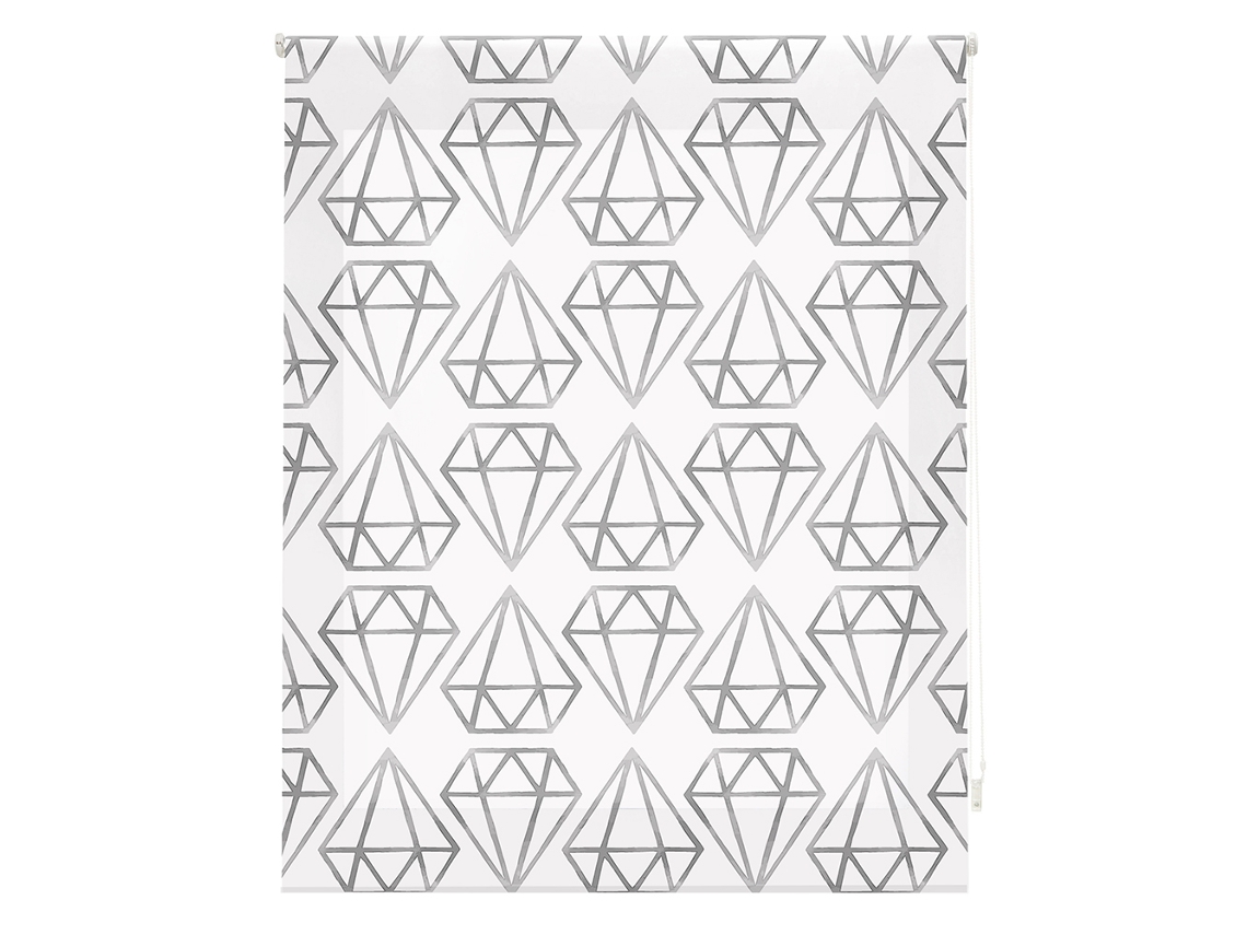 Estor Enrollable HAPPYSTOR Diamantes Estampado Digital Fantasia E98012 180x180 cm