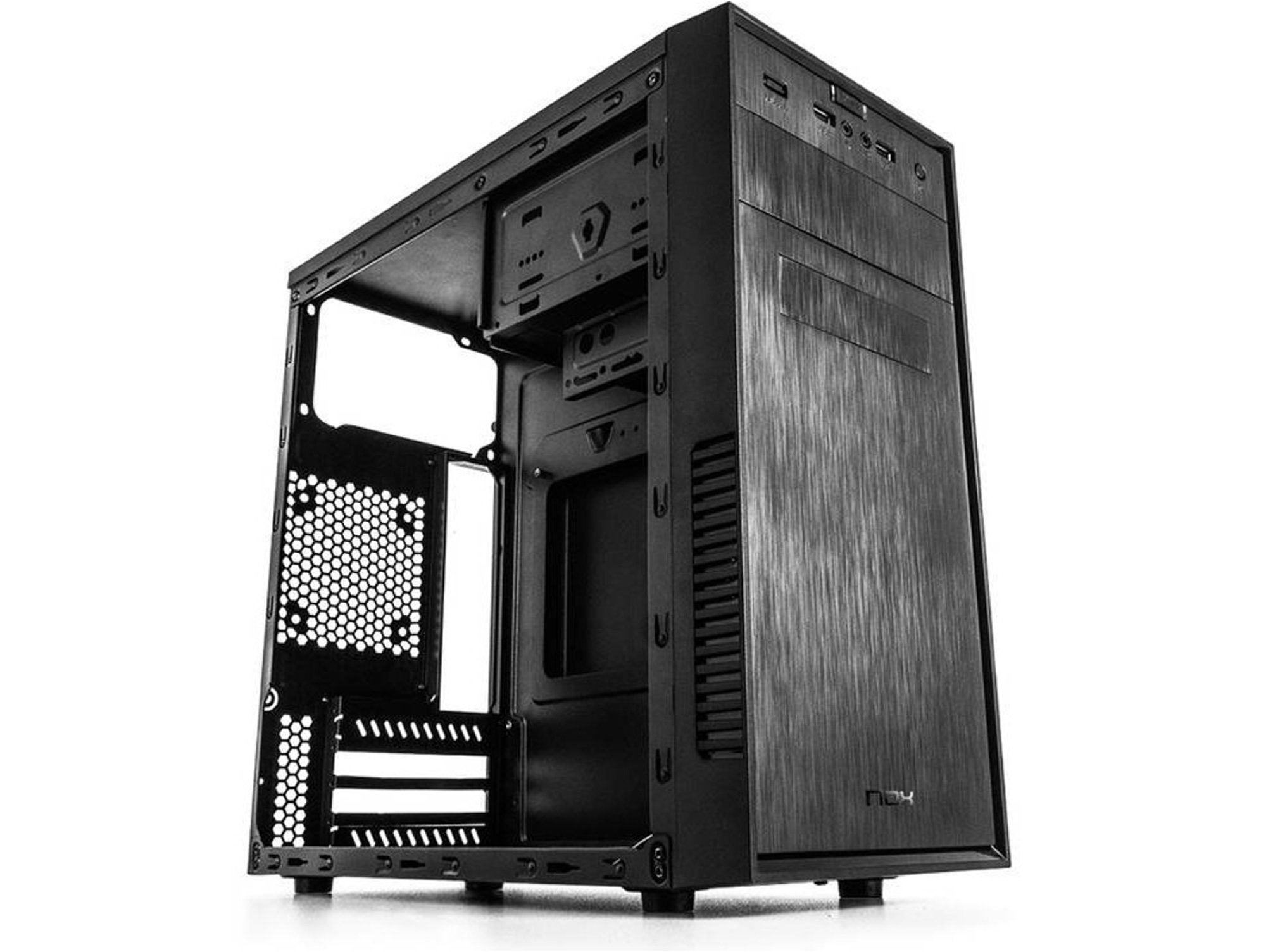 Caja PC NOX FORTE (Micro ATX Tower - Negro)