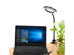 2026-luz De Lectura Led Clip-on Ajustable En Color Y Brillo Para Escritorio Trabajo Y Estudio Sin Lupa