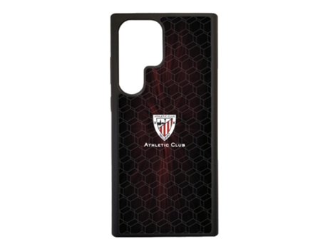 Funda Móvil Ultra Oficial Athletic Club para Samsung Galaxy S23 Ultra PHONECASES3D Piel Sintética Negro