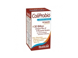 Complemento Alimentar HEALTH AID Coliprobio (30 cápsulas)