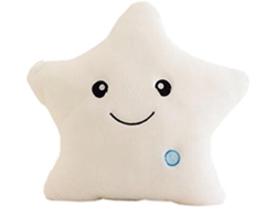 Cojín De Almohada Con Forma De Estrella Led, Luz Nocturna Led Luminosa, Almohada De Peluche Con Forma De Estrella, Juguetes Suaves De Peluche