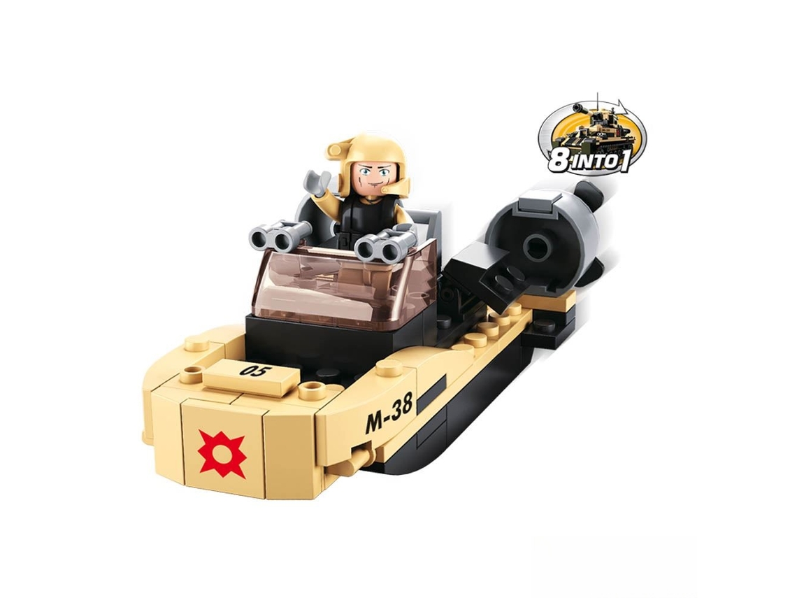 Sluban Army Speedboat M38-b0587h
