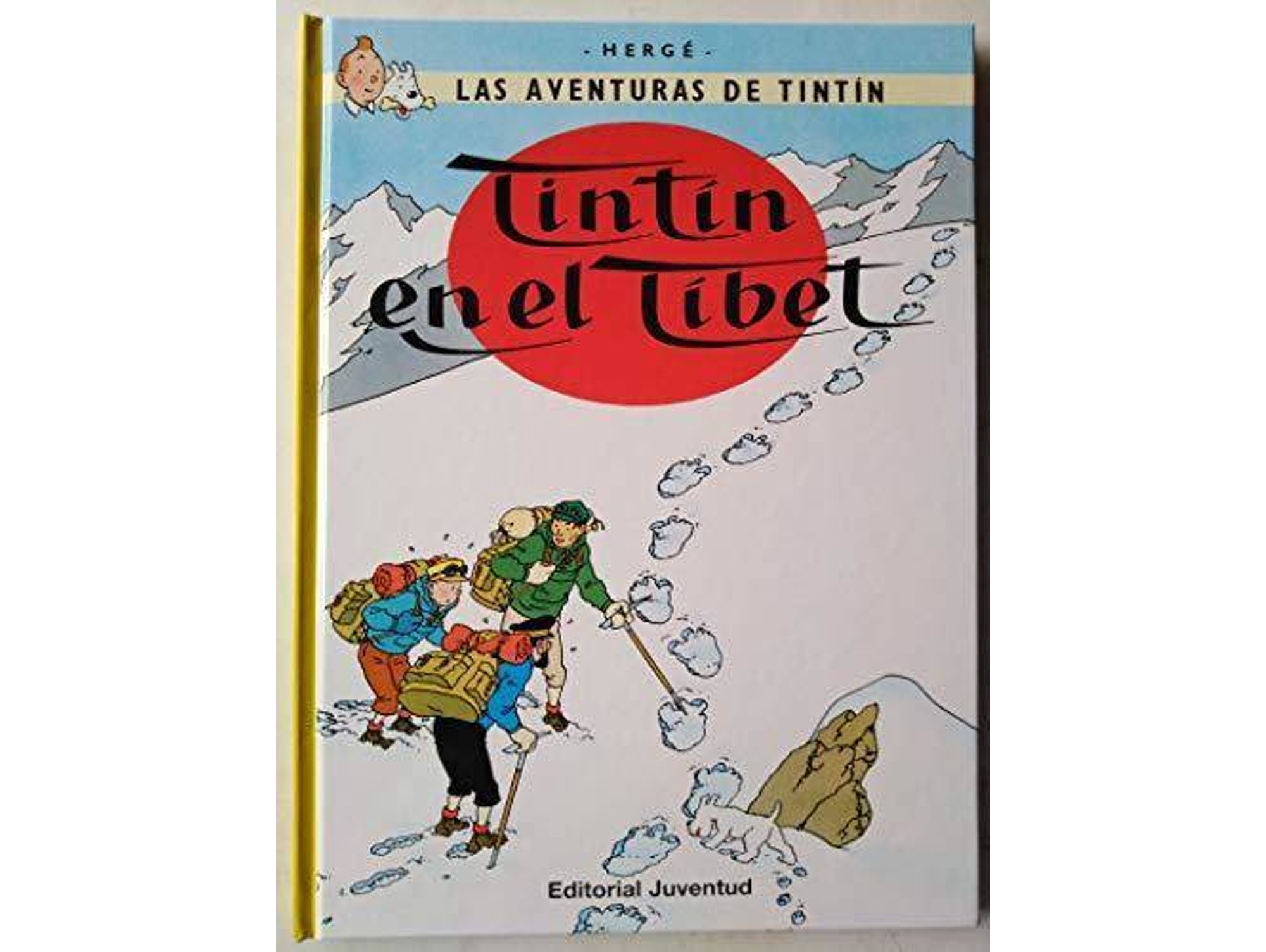 Libro Tintin en el Tibet de Hergé (16ª Edición)