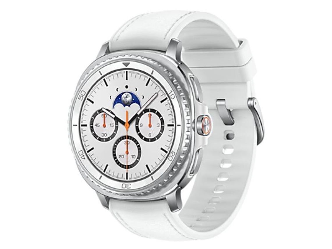 Reloj Galaxy Watch 8 Clásico de 46 mm LTE Blanco M L505 Samsung