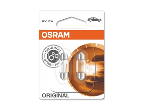 Kit 2 Lámparas Sv8.5-8 | 31 Mm 12V10W Línea Original ® OSRAM