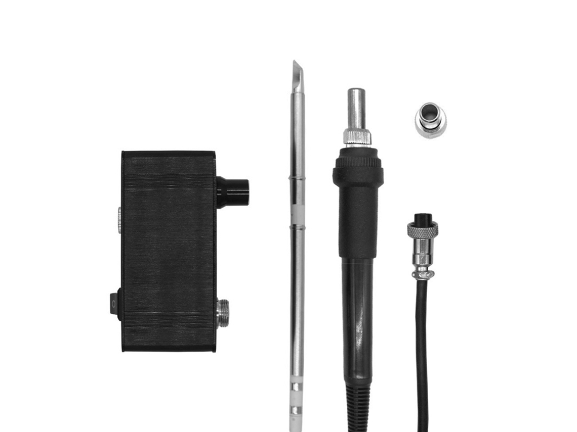 Kit De Estación De Soldadura Mini T12-942 Con Control De Temperatura, Puntas K Y Pantalla Oled - Herramienta Eléctrica Para Bricolaje