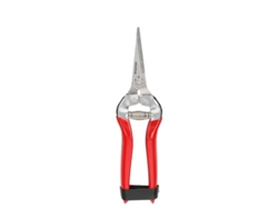 Tijeras recolectoras 180 mm. 1 mano p-1652, hojas de acero inoxidable