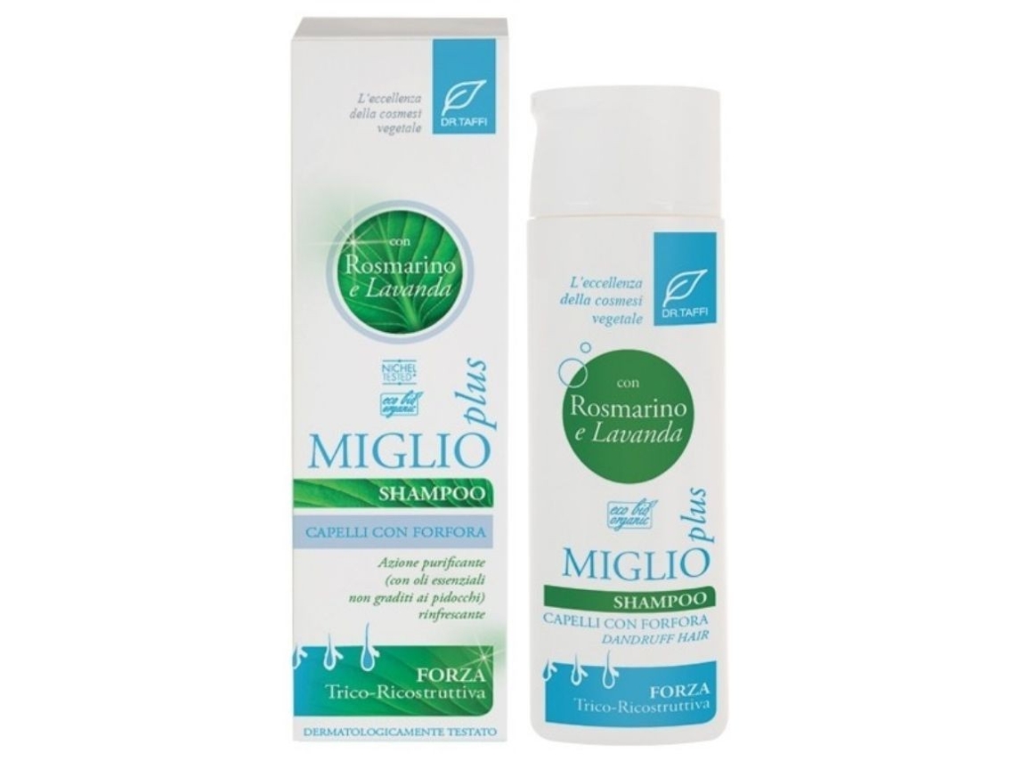Dr Taffi Miglio Plus Champú con Romero y Lavanda 200Ml 3203 DR. TAFFI