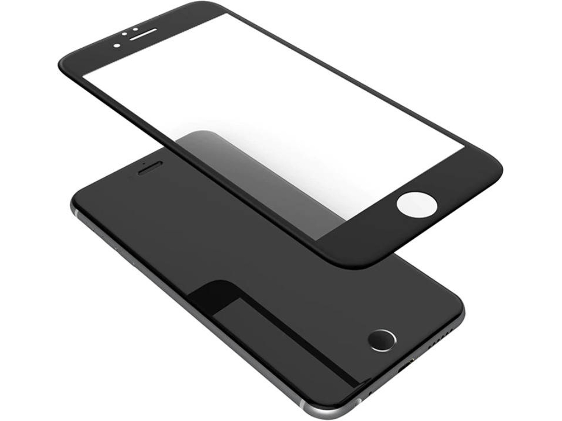 Protector Cristal Templado Iphone 6«6S Multi4You Full Cover 3D Negro
