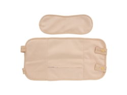 Kit De Paquete De Aceite De Ricino Reutilizable: Faja Ajustable Para Cuello Y Cintura, Insomnio Y Desintoxicación Hepática
