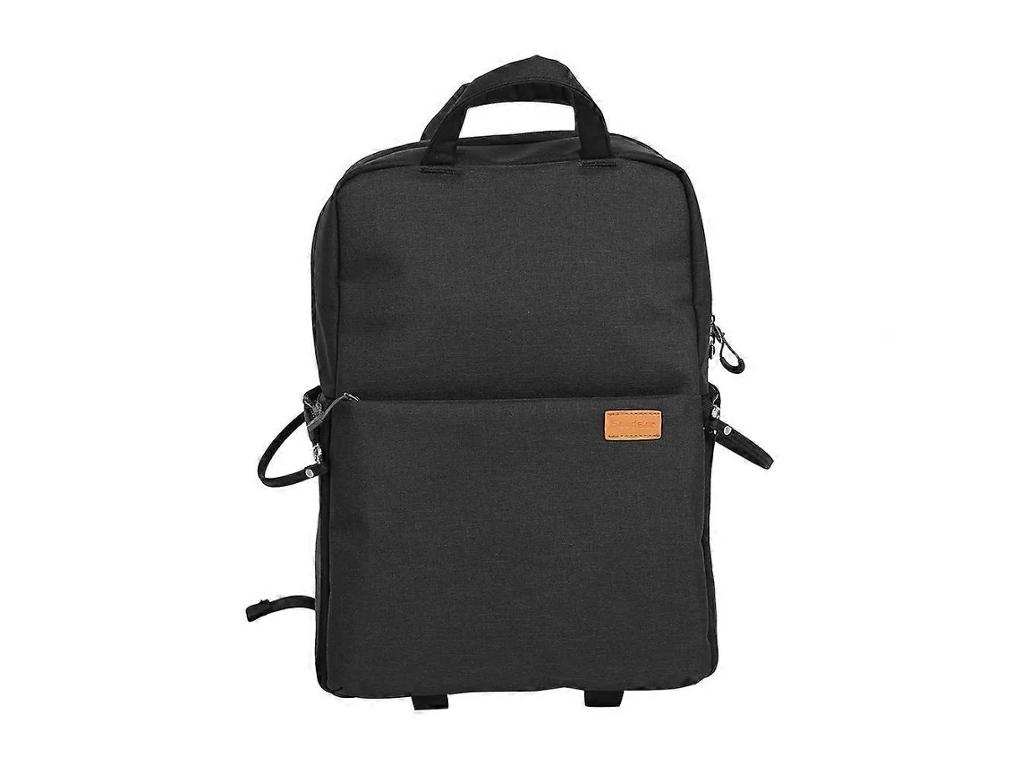 Mochila profesional para cámara DSLR, impermeable y a prueba de golpes con funda protectora para lluvia Saisiyiky (negra)