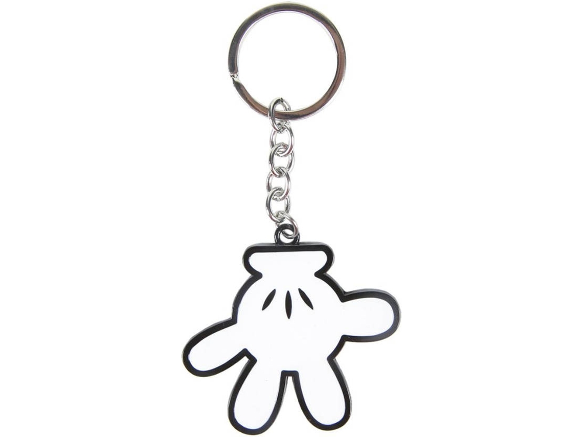 Llavero MICKEY MOUSE 63143 Blanco (11 x 5 cm)