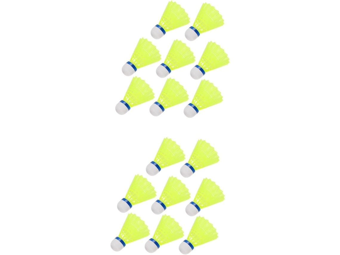 Volantes con forma de gallo con luces LED para bádminton escolar SFUSHOS