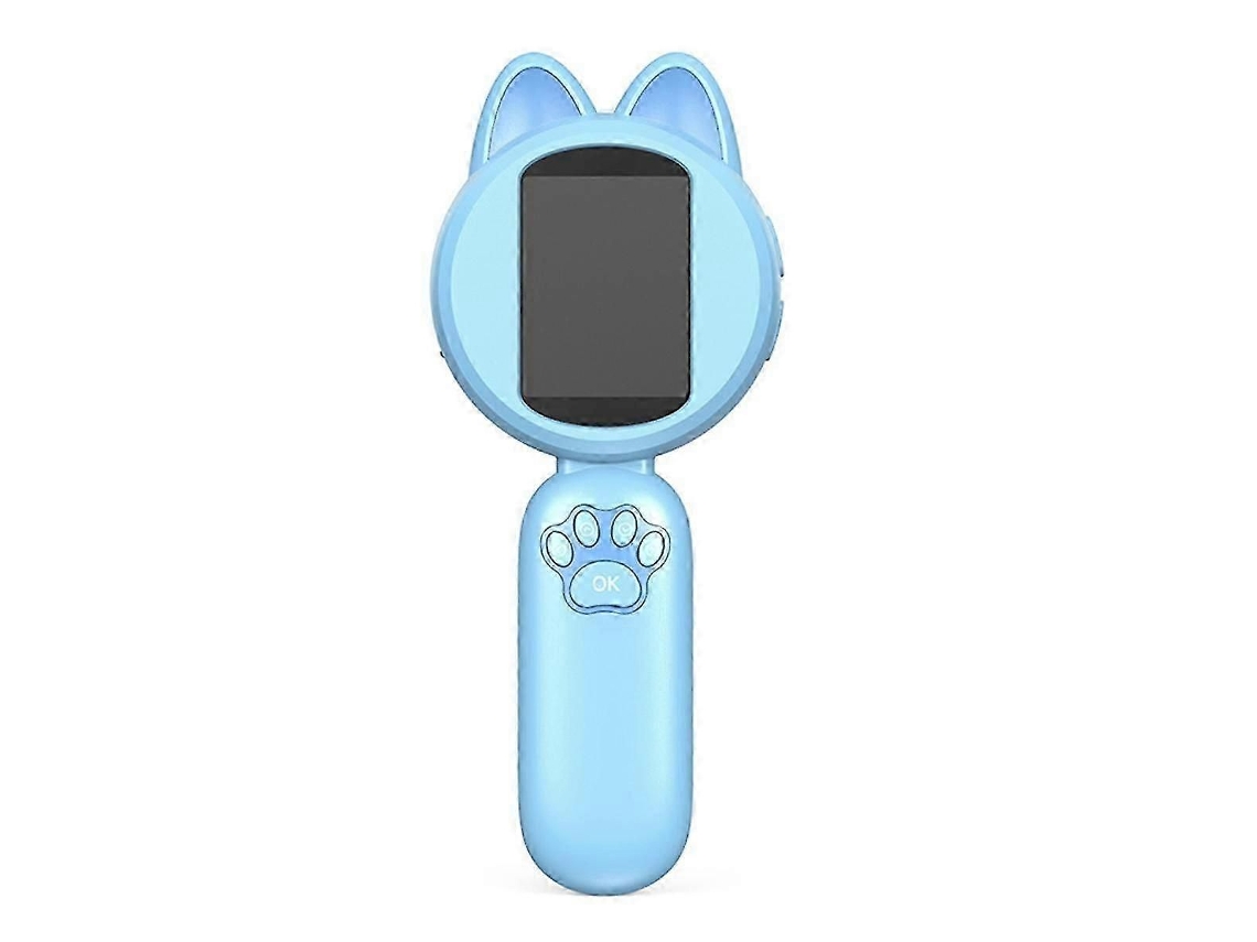 Microscopio de bolsillo de 2 pulgadas para niños, microscopio digital eléctrico portátil con lupa, juguete para actividades al aire libre.