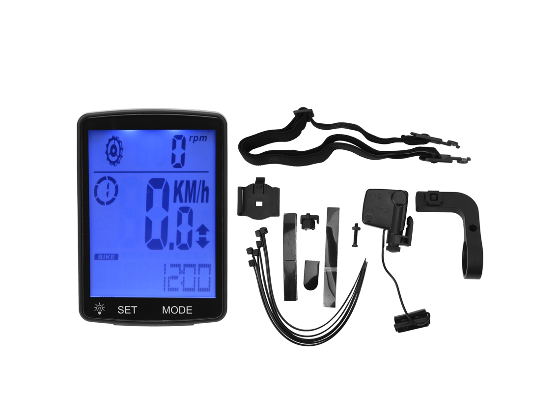 Ciclocomputador Con Pantalla Led De 2,8 Pulgadas, Multifuncional, Velocímetro, Cronómetro, Odómetro, Accesorio Para Ciclismo, Azul