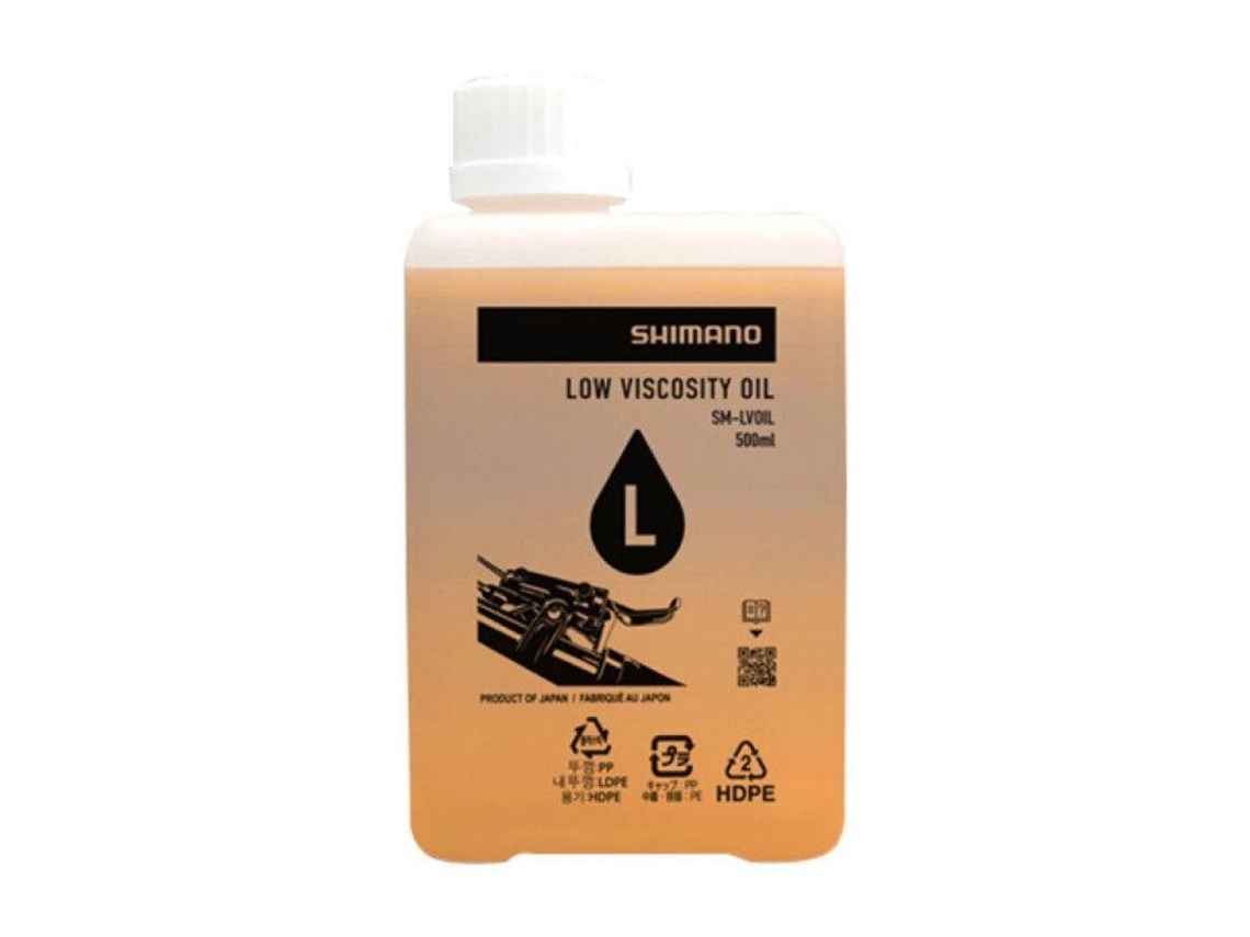 Aceite hidráulico mineral para frenos de disco de baja viscosidad 500 ml Shimano