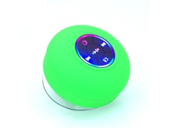 Altavoz Portã¡til De Ducha Mdug Hd, Manos Libres Bluetooth, Impermeable Y Resistente A Caã­das, Con Ventosa Adicional Integrada Y Luz Led (verde)