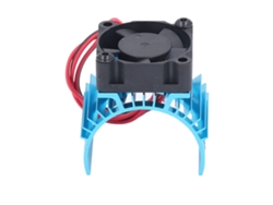 Refrigerador de motor para coche RC con disipador de calor de aluminio azul