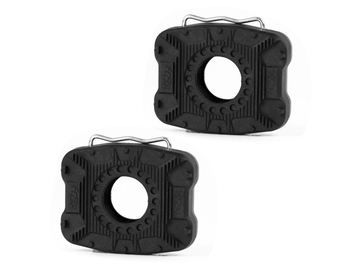 Adaptadores Para Pedales De Bicicleta De Automático A Plano, 1 Par De Adaptadores Para Pedales De Plataforma, Antideslizantes, Nailon + Aleación.