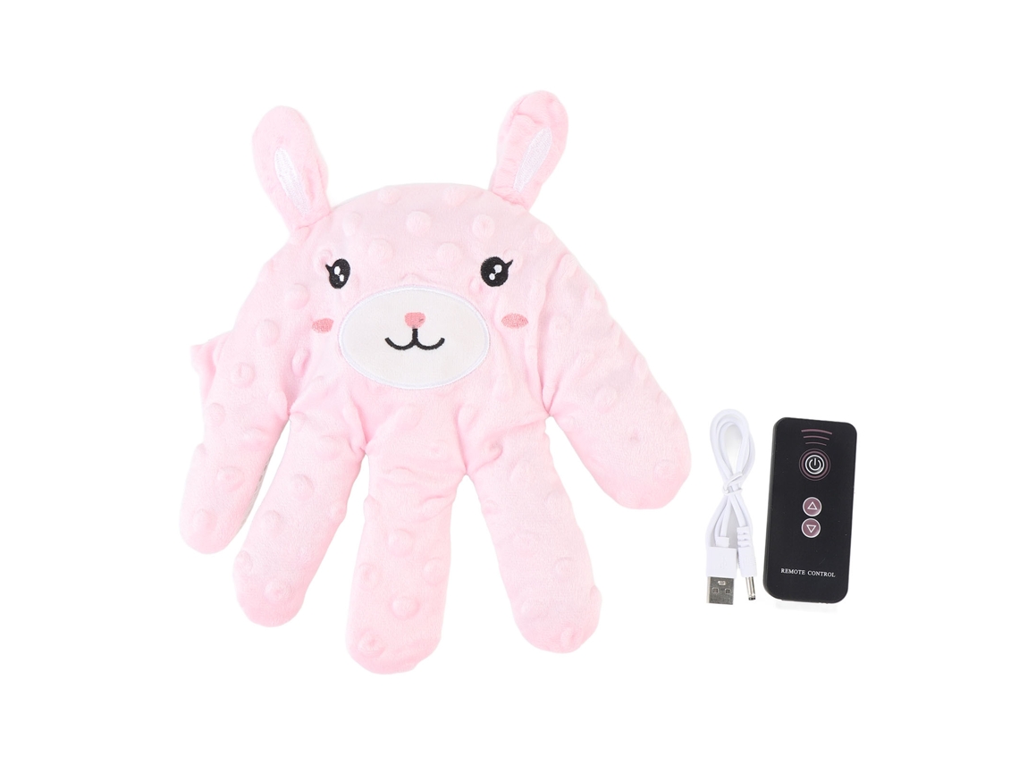 Brinquedo De Palma Para Dormir Bebê Com Bateria E Controle Remoto Feijão Vermelho