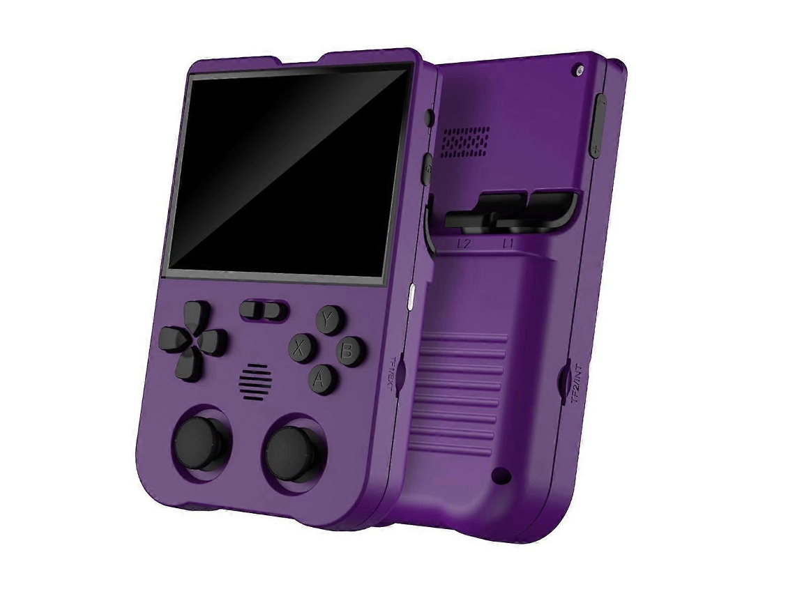 Consola De Juegos Xu10 Pantalla Ips De 3,5 Pulgadas 64g Arcade Retro Dual Joystick Reproductor De Juegos 3d Rk3326s 64 Bits