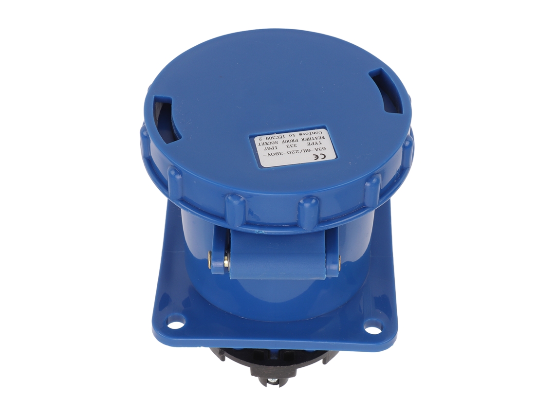 2026-as-enchufe Industrial De Latón Impermeable Ip67 Conector Eléctrico 63a 220v-380v 3 Pines