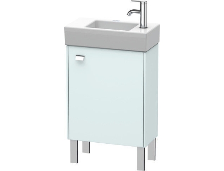 Mueble bajo lavabo DURAVIT Brioso de 48,4 x 23,9 cm 1 puerta con bisagra a la derecha 1 balda de cristal para lavabo Vero Air 072450