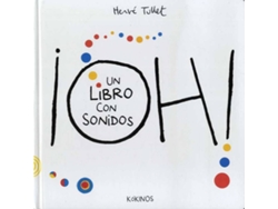 Libro ¡Oh! Un Libro Con Sonidos de Herve Tullet (Español)