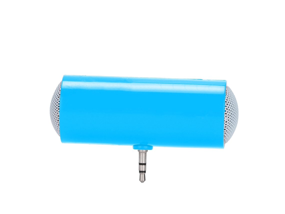 Mini Altavoz Estéreo Con Conector De 3,5 Mm, Inalámbrico, Portátil Para Teléfonos Móviles Y Tabletas, Azul.