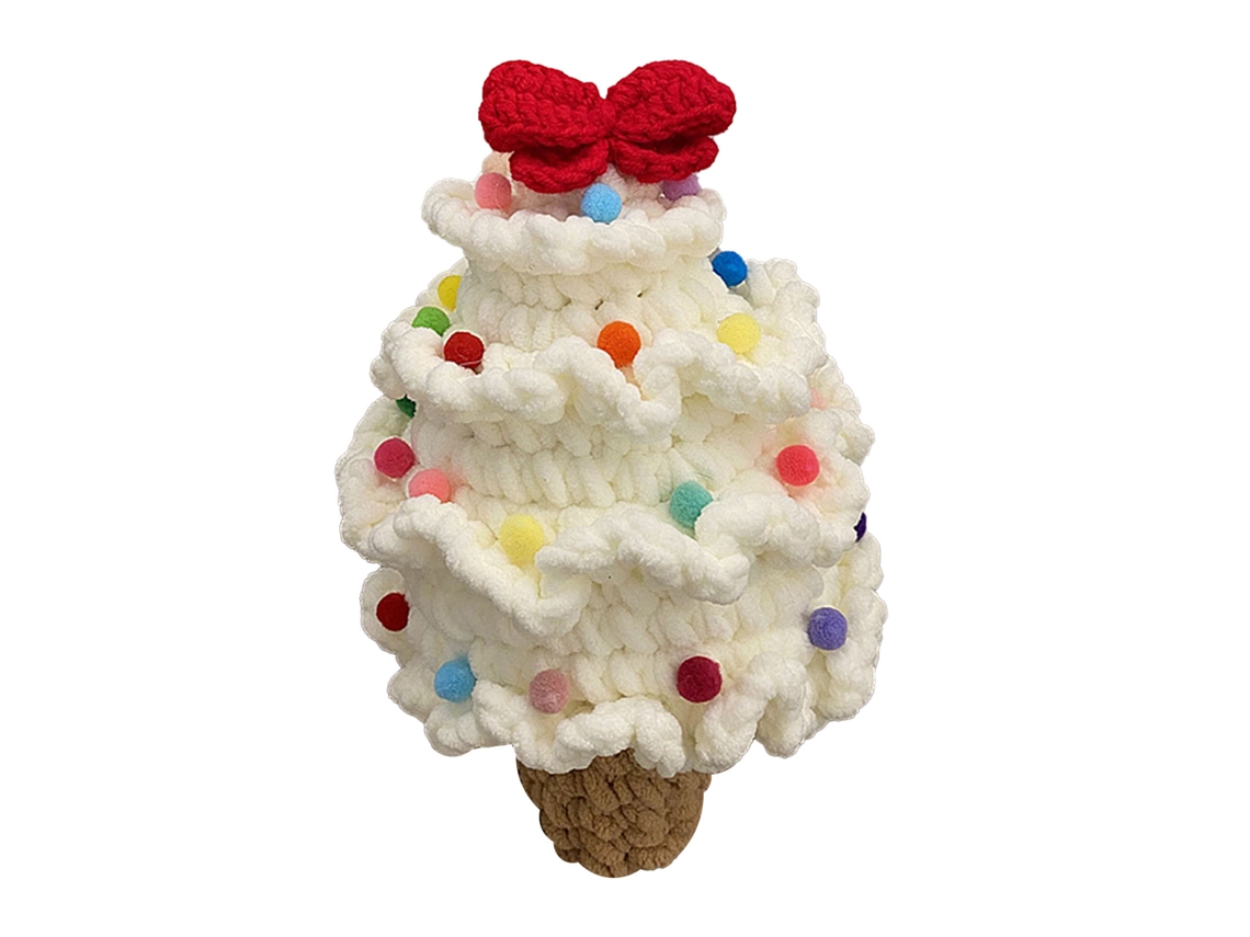 2026yncm-kit De Tejer/amigurumi De Árbol De Navidad Para Principiantes, Todo En Uno, Lindo Y Básico, Tipo 2