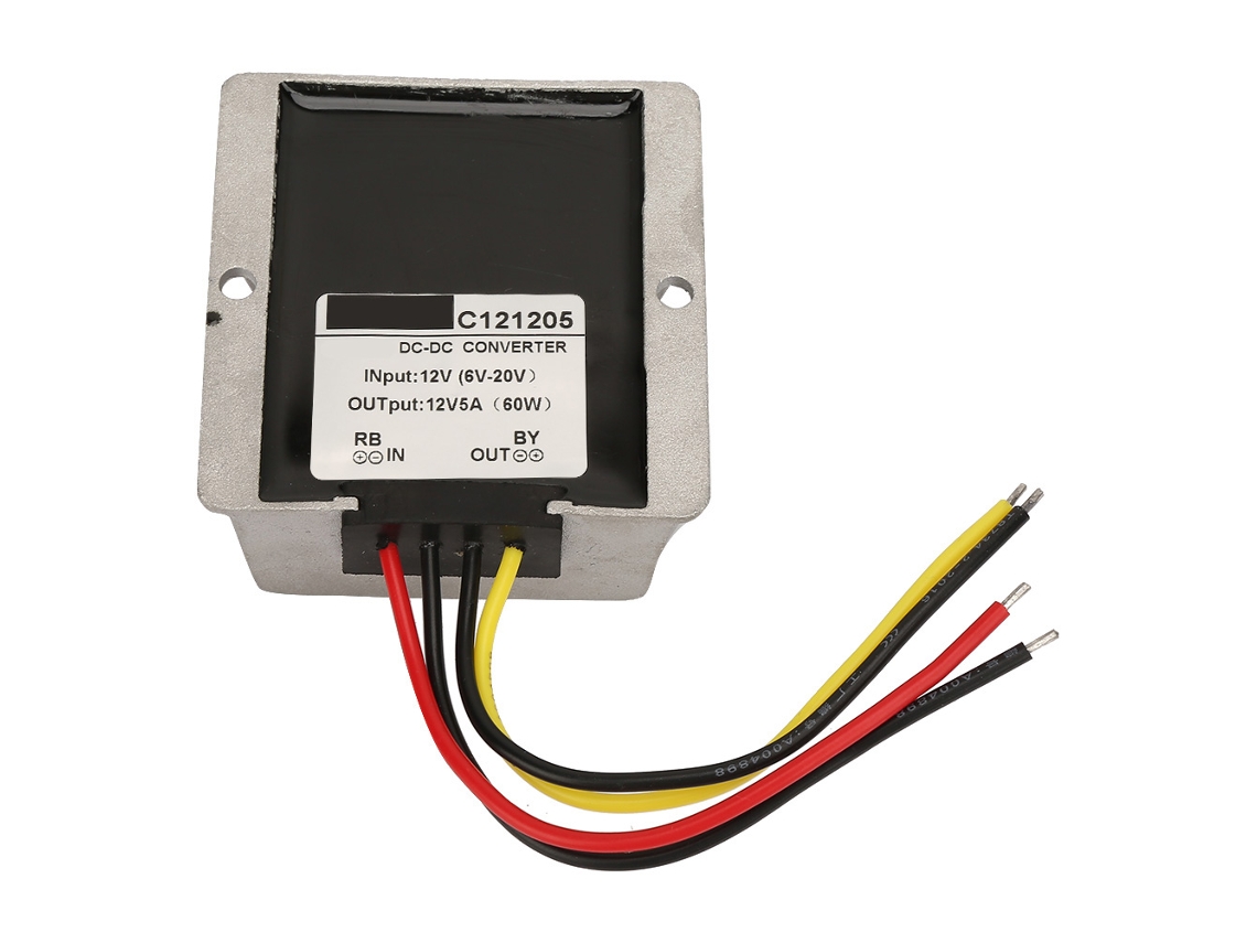 Módulo Regulador De Voltaje Auto Step Up/down Convertidor Boost/buck 6-20v A 12v (5a)