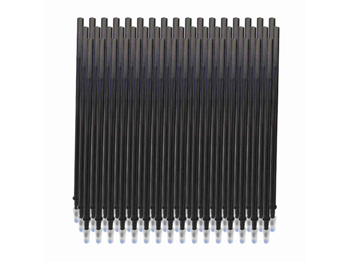 50 Bolígrafos De Gel Recargables Y Borrables Con Punta Fina De 0,5 Mm Para Oficina Y Escuela.