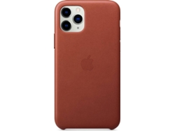 Carcasa APPLE iPhone 11 Pro Leather Marrón
