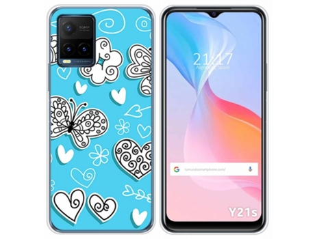 Carcasa Vivo Y21s / Y33s TUMUNDOSMARTPHONE Dibujos Multicolor