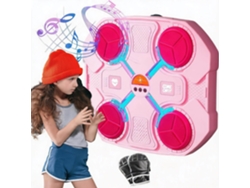 Máquina De Boxeo Bluetooth Para Entrenamiento, Soporte De Pared Para Golpes - Rosa Digitallab