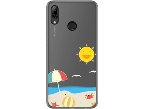 Carcasa Huawei P Smart 2019 TUMUNDOSMARTPHONE Playa Multicolor