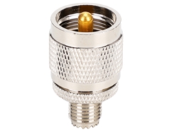 Adaptador coaxial RF (convertidor de UHF macho a TNC hembra)
