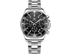 Reloj Femenino De Cuarzo Con Diamante En Oro Rosa Impermeable Con Fecha Luminosapratayuysan