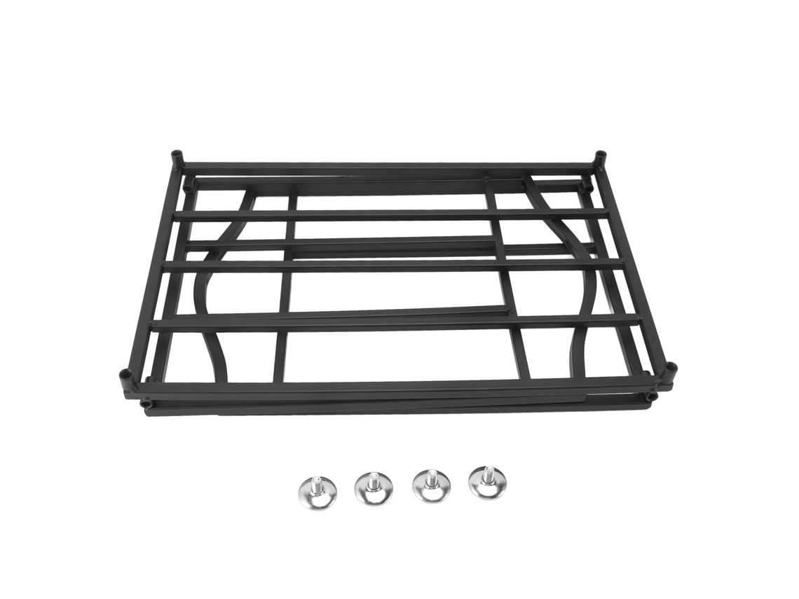Estante Para Leña De Hierro Resistente Y Antideslizante, Ideal Para Almacenar Y Organizar Troncos Tanto En Interiores Como En Exteriores.