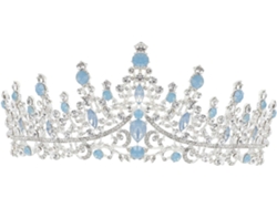 Corona Para Mujer, Tocado Nupcial Brillante, Diadema Decorativa