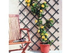 Trellis plegable 1x2mt antracita pvc