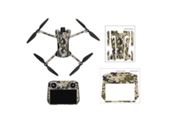 -set De Pegatinas Para Drone Impermeables Compatible Con Dji Mini 3 Pro Y Control Remoto Accesorios De Protección