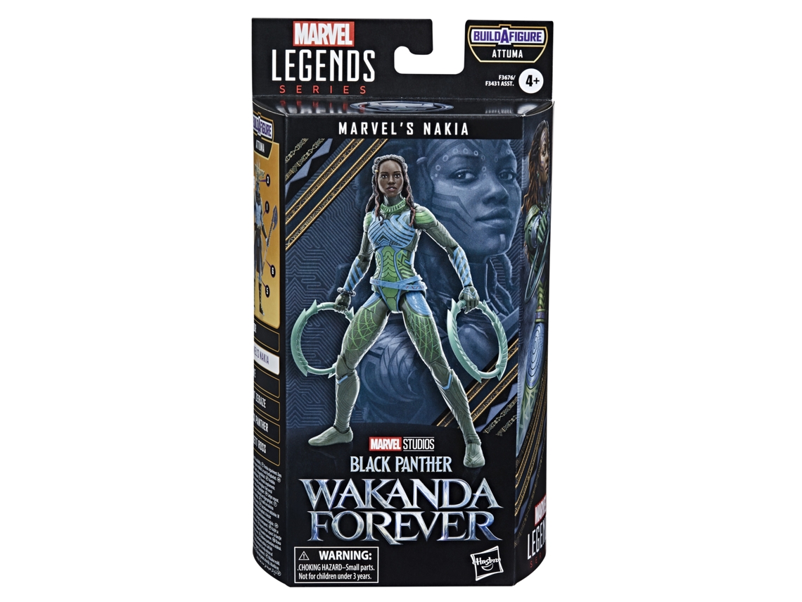 Figura de Acción BLACK PANTHER Marvel Legends Series Marvel'S Nakia