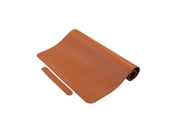 Alfombrilla de escritorio grande de piel, ideal para escribir, usar el teclado y el ratón, con superficie antideslizante, para uso en la oficina y en el hogar. Chennnls (120x60)
